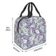 thumbnail image 3 of Easygdp Lavender Flowers Bolsa Térmica Premium - Tela Oxford Impermeable, Gran Capacidad, Bolsillo Frontal, Unisex para Trabajo, Escuela, Actividades al Aire Libre y Picnics, 3 of 8