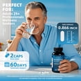thumbnail image 6 of (2 Pack)Magnesium Glycinate Powder Capsules 500 mg - Heart,Muscle & Bone Health Support -120 Capsules, 6 of 7