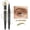 A, variant on Microblading Eyebrow Pen, 4-Tip Eyebrow Pencil, Waterproof Long-Lasting Fine Contouring Pen, Natural Brow Makeup for All-Day Wear (Black)