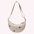 thumbnail image 4 of Bolso Mensajero Diario Cruzado Crossbody Fashion Hobo Bag Bow Back Acolchado Hombro Gran Capacidad Correa Ajustable Bolsillo, 4 of 9