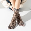thumbnail image 2 of Stockings For Daily Wear - Sheer Patterned Stockings with Seam Toe Breathable Ankle Socks Casual Everyday Accessory, 2 of 5
