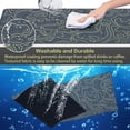 thumbnail image 2 of Gaming Mouse Pad, Topographic Contour Mouse Pad 31.5x15.7inch Large Extended Computer Mouse Mat Keyboard Full Desk Mousepad for Gaming, Office, Home, 2 of 6