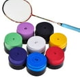 thumbnail image 3 of Guangmc 10Pc Sticky Sweatband Smooth Adhesive Sweat Absorbing Grip Tape Overgrip for Badminton Squash Racket and Fish Rubber (Random Color), 3 of 7