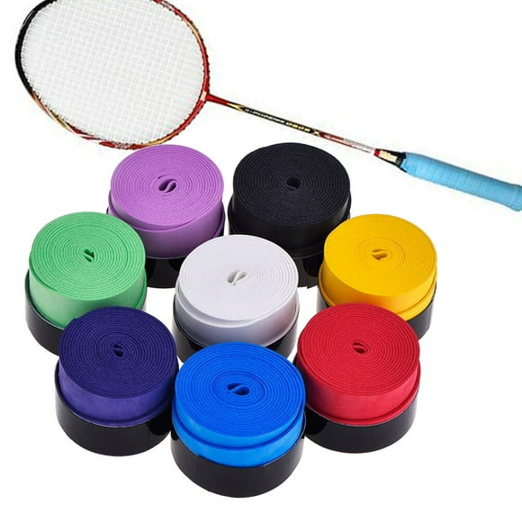BESTYASH Sweatband 10Set for Squash Racket Grip Assorted Color with Membrane Punching Technology