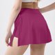 thumbnail image 3 of Gibobby Shorts Yoga Mujeres Deportes 2 en 1 Pantalones cortos Sexy Correr Deportes Tenis Faldas Tallas grandes Deportes Yoga Faldas(Rojo, M), 3 of 5