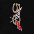 thumbnail image 2 of Lloyd Mats Custom Fit Floor Mats for C5 Corvette 2003 50th LogoMat 2Pc Set Black, 2 of 4