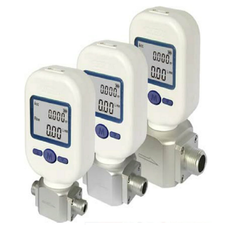 Primitiv menneskelige ressourcer at ringe CJC Digital Gas Flow Meter Compressed Air Mass Tester Portable Nitrogen  Oxygen Flow Rate Meter, 0-20L/ Min - Walmart.com