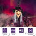 thumbnail image 5 of (2 Pack) Halloween Festival Spooktacular Talking Witch Decorations for Home's Outdoor Space Family Gathering Mystical Atmosphere Creation, 5 of 9