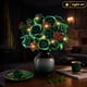 thumbnail image 4 of Set de Construcción PLAXSOON Ramo de Rosas Verdes 523 Piezas con Luces, 4 of 9