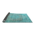 thumbnail image 2 of Ahgly Company Indoor Square Persian Light Blue Traditional Area Rugs, 8' Square, 2 of 4