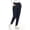 NAVY, variant on HEAL+WEAR Women's Stretch Scrub Pants Tapered Fit Medical Joggers with Pockets Wrinkle-Free 4-Way Stretch