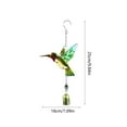 thumbnail image 6 of Fufafayo under $5 3Pcs Wind Chime, Wind Chime, Metal Hanging Decor for Balcony and Garden, Handmade Bead and Shell Wind Chime for Outdoor and Indoor, Soothing Sound Maker for Patio and Window, 6 of 9