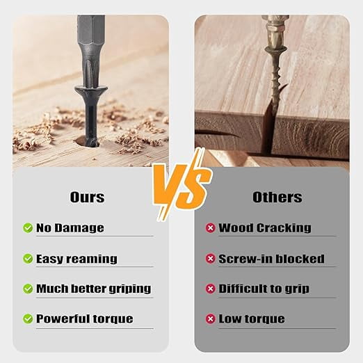 #8*1-1/2" Wood Screws, 550Pcs Black Epoxy Coated Self-Tapping Exterior Structural Screws with Knurled Shoulder, for Decking, Fencing, Woodworking