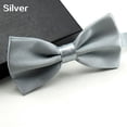 thumbnail image 3 of MesaSe Nœud Papillon Classique Uni pour Homme, Cravate, Smoking, Mariage, Fête, Ajustable, 3 of 8