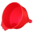 thumbnail image 2 of 6 Quart Red Safety Funnel with 60 micron screen, 2 of 5