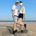 thumbnail image 2 of Zapatos de vadeo unisex de goma suave para vadear en la playa (46 negro gris) Ehuebsd Tenis De Mujer Tenis De Hombre, 2 of 8