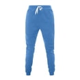 thumbnail image 7 of XFLWAM Women's Two Piece Outfits Long Sleeve Crewneck Sweatsuit with Jogger Pants Lounge Sets with Pockets Light Blue XXL, 7 of 7