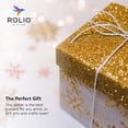 thumbnail image 4 of Rolio Holographic Glitter - Craft Glitter for Resin, Makeup, Nail Art, Face & Body Art, DIY Crafts - 28g Jar, 1/128 to 1/64 Size, Star Clusters, 4 of 6