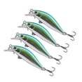 thumbnail image 1 of 4x Señuelos de Pesca, Cebos Duros con Anzuelos Triples, Señuelos Artificiales de Hundimiento Lento, Señuelos para Pesca de Lubina, Regalos para Hombre Azul verde, 1 of 8