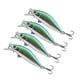 thumbnail image 1 of 4 señuelos de pesca Swimbaits de hundimiento lento, crankbait biónico, señuelo duro para lucioperca Azul verde, 1 of 9