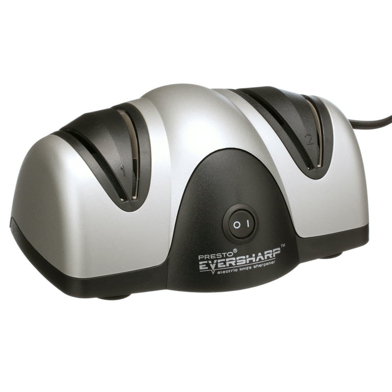 The Best Knife Shaper At Home. Presto EverSharp Electric Knife Sharpener, 2  stage, Review 