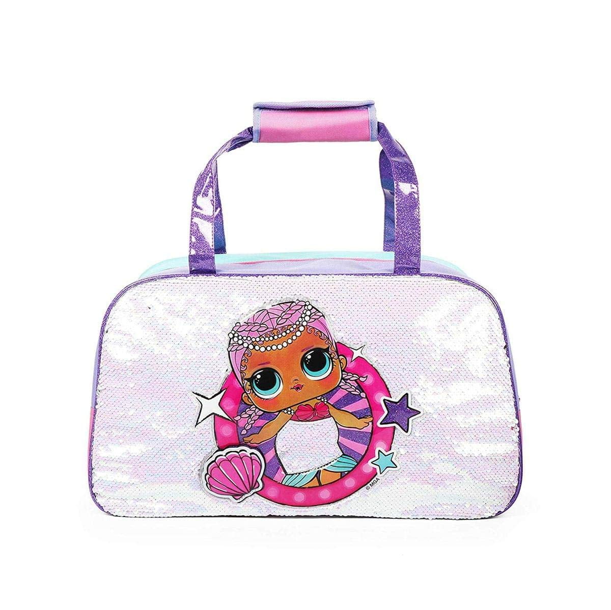 mermaid sequin duffle bag