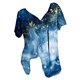thumbnail image 1 of Blusas de Manga Corta para las Mujeres, Casual V-Cuello Impreso Suéter Plegado Blusa Hecha de Poliéster Cómodo para Primavera Otoño, Blusas para las Mujeres Casual, 1 of 4