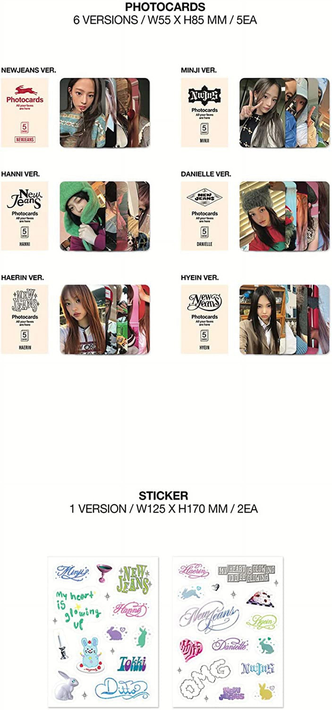 NewJeans OMG yizhiyu ヨントン トレカ 5枚セット