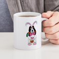 thumbnail image 4 of CafePress - Basset Hound Easter Bunny Mug - 11 oz Ceramic Mug - Novelty Coffee Tea Cup, 4 of 4