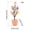 E, variant on Dnogom Easter Eggs Tree Potted Multi-Pattern Easter Decoration, 10.23in Colorful Foam Eggs Tree Festive Decor for Indoor Outdoor Easter Party, Table & Shelf