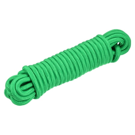 

Polypropylene Rope Braid Cord 10M/33ft 3/8 Green for Indoor Outdoor Camping Clothes Line