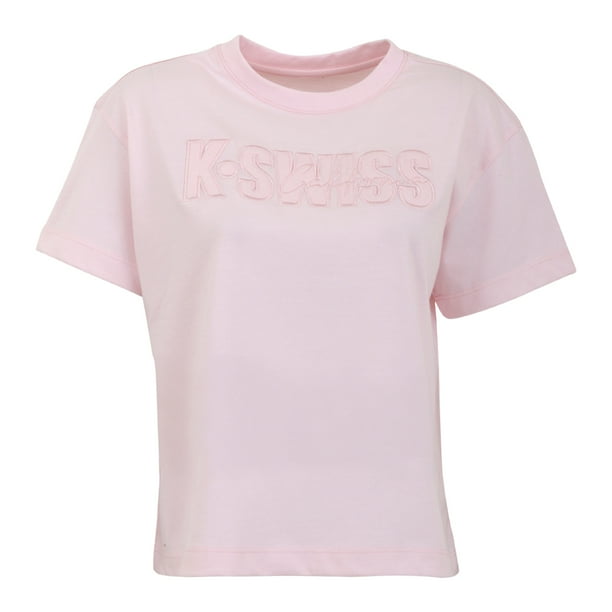 Playera K-Swiss HEPBU Para Mujer Color Rosa