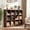Walnut, variant on Homieasy 12 Cube Organizer Cabinet with Charging Station & USB Ports, Wooden Bookcase with 13 Open Shelves for Living Room, Bedroom, Black