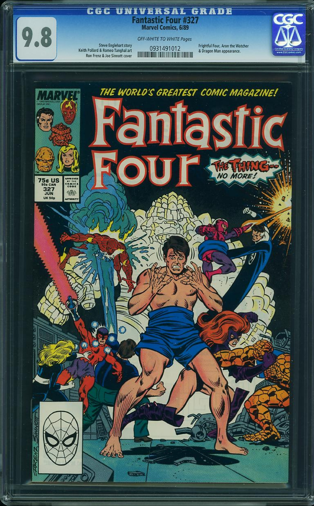 Cover of Fantastic Four #327