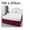 Burgundy, variant on Unique Bargains Elastic Dust Ruffled Bed Skirt with 15" Drop Full White