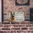 thumbnail image 2 of Noete German Shepherd Metal Sign 8x12 Inch, Vintage Dog Lover Wall Decor German Shepherd Tin Poster Art for Home, Living Room, Bedroom, Office, Bar & Man Cave, 2 of 8