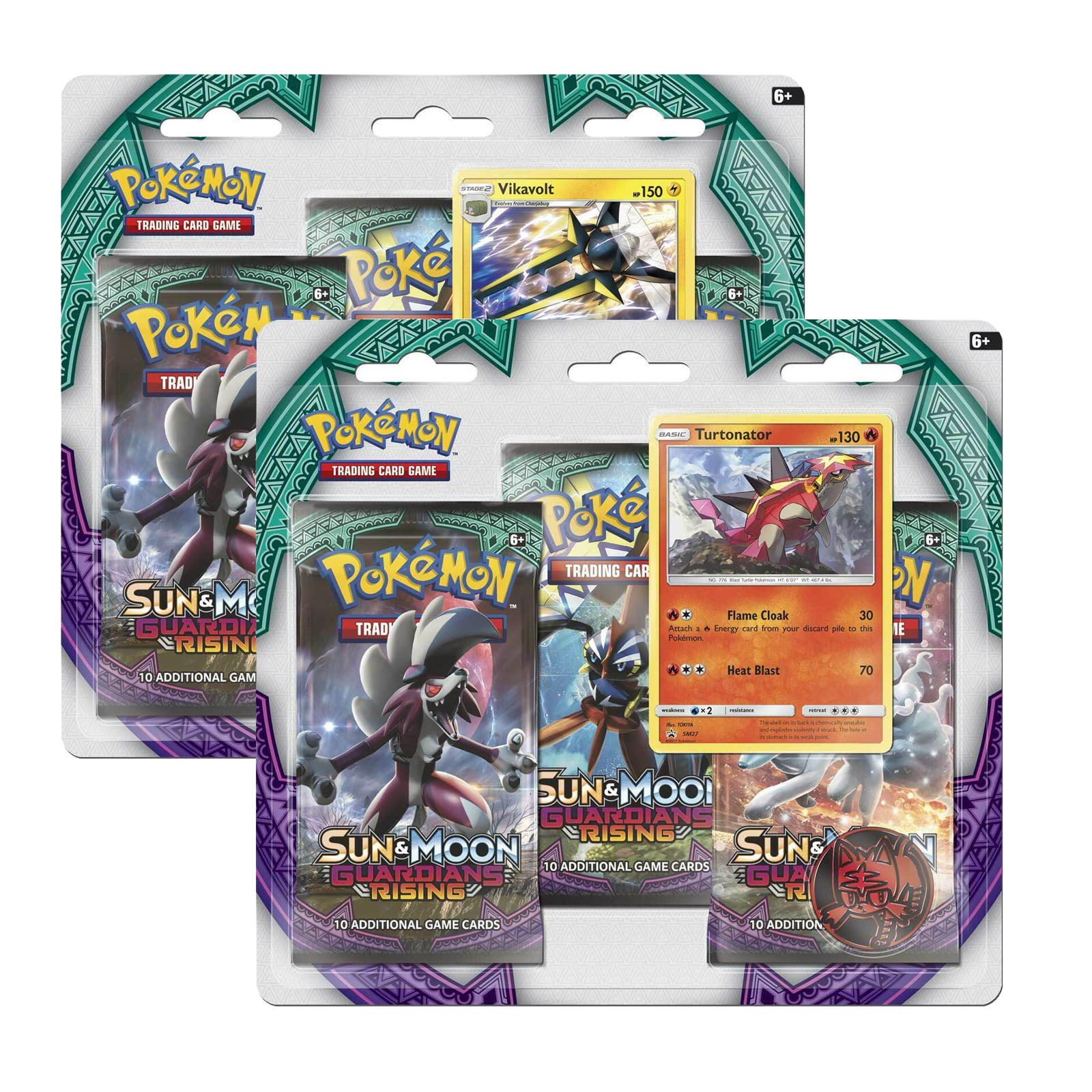 Pokemon Sun /& Moon Booster 2 Guardians Rising Checklane Blister for sale online