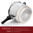 thumbnail image 5 of MegaChef 7 Quart Aluminum Stovetop Pressure Cooker, Induction Compatible, 5 of 5