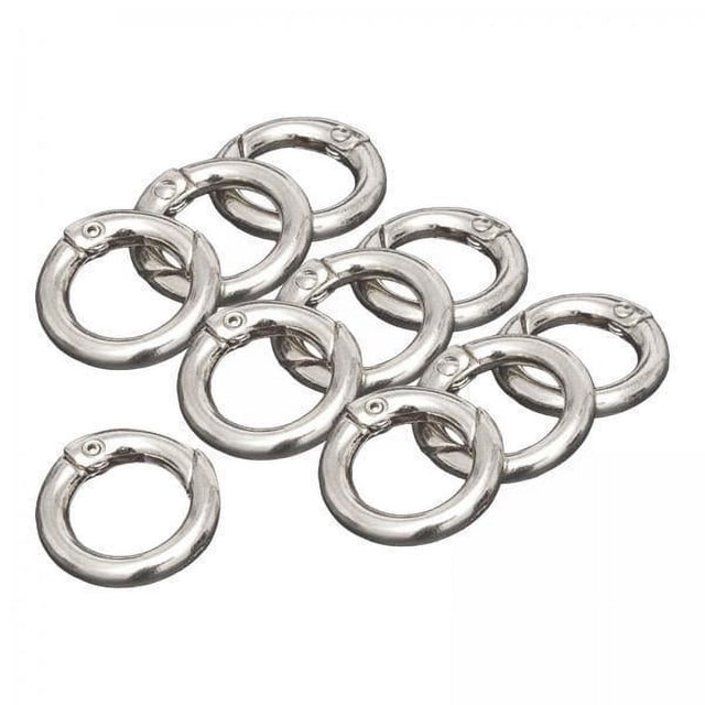 Cadenas Anillos de eslabones,Cadenas abiertas Anillos de eslabones Clips Ganchos Conectores,Monedero Bolsa Correa Fabricación de joyas Clip de enlace,Pulsera Collar Pendientes Extensor