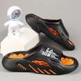 thumbnail image 2 of Zapatillas de masaje para hombre, sandalias para interiores y exteriores, zapatos informales de playa, Chanclas de suela suave, verano, 2023, 2 of 4