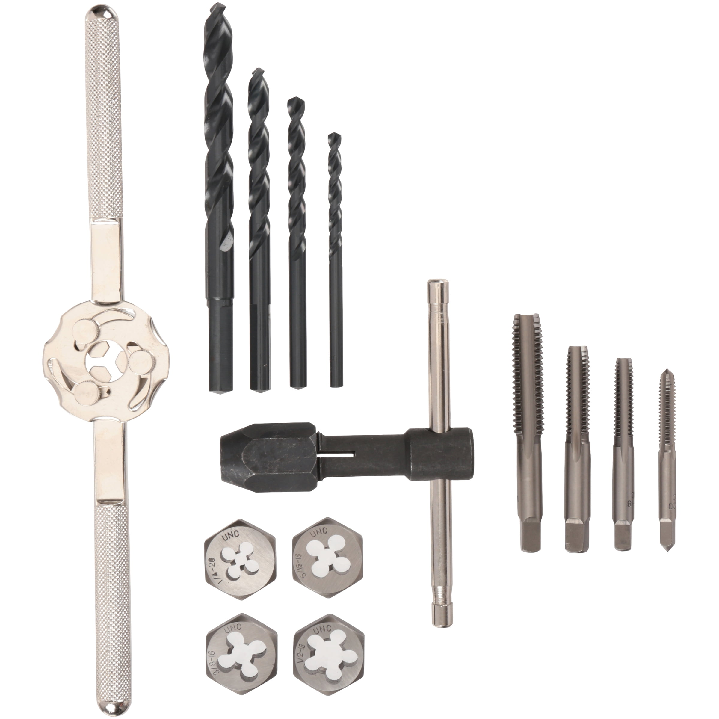 Dewalt Fractional Tap And Hex Die Set 14 Pc Pack Walmart Com