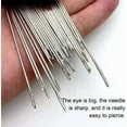 thumbnail image 4 of 34Pcs Sewing Tool Set, Big Eye Steel Sewing Needles Kit, Long & Thin Handmade Quilting & Sewing Needles Kit, 4 of 9