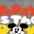 thumbnail image 3 of Mickey & Friends - Today Is The Day - Toddler And Youth Long Sleeve Graphic T-Shirt, 3 of 5