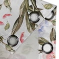 thumbnail image 4 of Ambesonne Floral Grommet Curtain, Pattern of Iris Flowers Art, 50"x96", Sage Green and Multicolor, 4 of 5