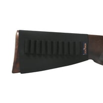 TOURBON 10 Rounds Rifle Cartridges Holder 308WIN,30-06,270WIN 410GA Shells Carrier Gun Buttstock Cover Black Elastic