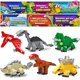 thumbnail image 1 of Tarjetas de San Valentín con bloques de construcción de dinosaurios, 24 paquetes, 1 of 7