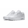 thumbnail image 1 of Zapatillas deportivas Air Max 90 de piel triple negro y blanco de caña baja con amortiguación Air Cushion para hombre y mujer, 1 of 4