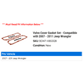 thumbnail image 2 of Valve Cover Gasket Set - Compatible with 2007 - 2011 Jeep Wrangler 2008 2009 2010, 2 of 2