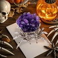 thumbnail image 4 of Mecorevxz Halloween Decorations Creepy Crawly Natural Crystal Amethyst Gravel White Crystal Desktop Decoration Halloween Gifts, 4 of 6