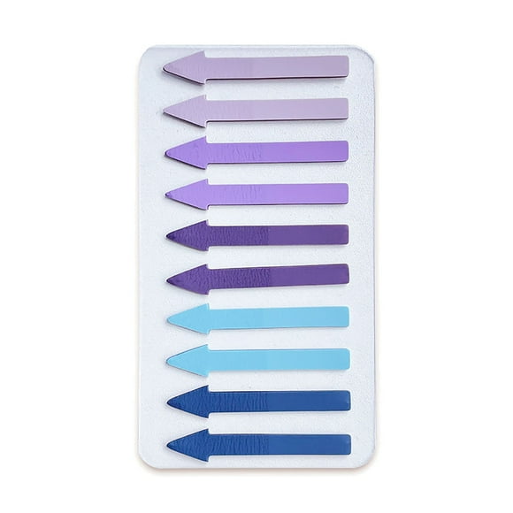 PRETXORVE Arrowss Mark Stickys Note Book Color Highlighted Indexs Sticker Note Sticker Watertight Small Strip Bookmark